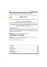 Preview for 3 page of Velleman K8040 Operating Instructions Manual