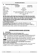 Preview for 6 page of Velleman PSI300SB User Manual