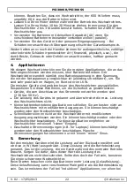 Preview for 22 page of Velleman PSI300SB User Manual