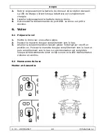 Preview for 22 page of Velleman RCQC6 User Manual