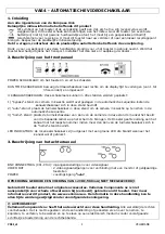 Preview for 3 page of Velleman VAS4 User Manual