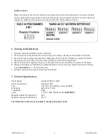 Preview for 4 page of Velleman VDP150SC4 Manual