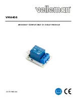 Velleman VMA406 User Manual preview