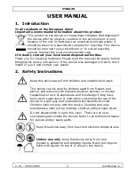 Preview for 3 page of Velleman VTBAL30 User Manual