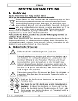 Preview for 19 page of Velleman VTBAL30 User Manual