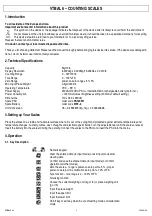 Preview for 2 page of Velleman VTBAL6 User Manual