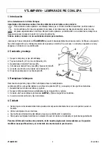 Preview for 6 page of Velleman VTLAMP4W User Manual