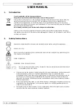 Preview for 2 page of Velleman VTLLAMP1W User Manual