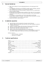 Preview for 3 page of Velleman VTLLAMP1W User Manual