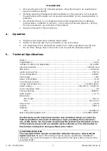 Preview for 3 page of Velleman VTLLAMP1WN User Manual