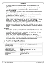 Preview for 5 page of Velleman VTTEST11 User Manual