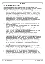 Preview for 21 page of Velleman VTTEST11 User Manual