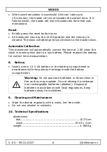 Preview for 6 page of Velleman WC40D User Manual