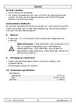 Preview for 11 page of Velleman WC40D User Manual