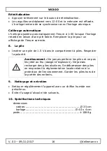 Preview for 16 page of Velleman WC40D User Manual