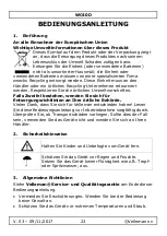 Preview for 23 page of Velleman WC40D User Manual