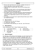 Preview for 24 page of Velleman WC40D User Manual