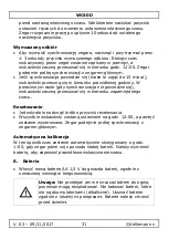 Preview for 31 page of Velleman WC40D User Manual