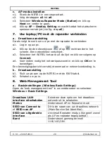 Preview for 20 page of Velleman WIFIR1 User Manual