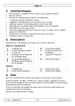 Preview for 20 page of Velleman WS8472 User Manual