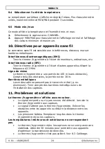 Preview for 24 page of Velleman WS8472 User Manual