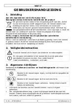 Preview for 9 page of Velleman WS8737 User Manual