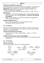 Preview for 30 page of Velleman WS8737 User Manual