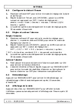 Preview for 13 page of Velleman WT705G User Manual