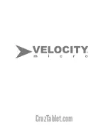 Preview for 44 page of Velocity Cruz T410 User Manual