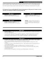 Preview for 2 page of Velocity PHANTOM II PHTM2120H Installation, Operating And Service Instructions