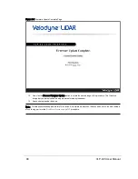 Preview for 98 page of Velodyne VLP-32C User Manual