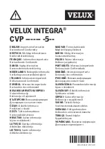 Velux Integra CVP-5 Series Manual preview