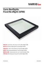 Velux Vario UFM Installation Instructions Manual preview