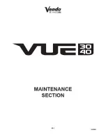 Preview for 103 page of Vendo VUE 30 Manual