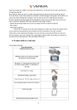 Preview for 4 page of VENMA Comfort 100 Operating & Maintenance Manual