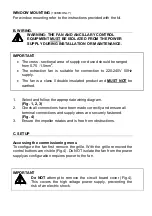 Preview for 6 page of Vent-Axia 474496A Installation And Wiring Instructions