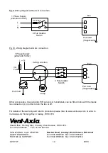 Preview for 12 page of Vent-Axia Centrif Duo DP 25 63 20C Installation And Wiring Instructions