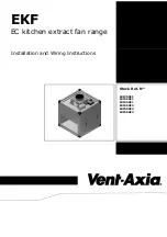 Vent-Axia EKF355E1 Installation And Wiring Instructions preview