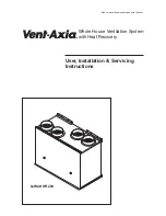 Vent-Axia LoWatt HR204 User, Installation & Servicing Instructions preview