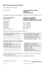 Preview for 3 page of Venta LP60 WiFi User Manual