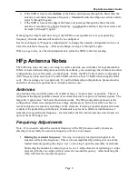 Preview for 8 page of Ventenna HFp Vertical User Manual