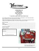 Preview for 2 page of Ventrac LA162 Operator'S Manual & Parts Drawings