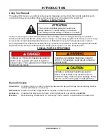 Preview for 7 page of Ventrac LM520 Operator Manual & Illustrated Parts List