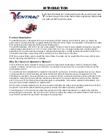 Preview for 5 page of Ventrac LM600 Operator'S Manual & Parts