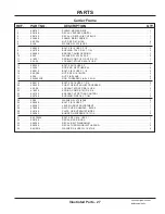 Preview for 27 page of Ventrac LM600 Operator'S Manual & Parts