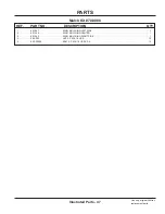 Preview for 47 page of Ventrac MC600 Operator'S Manual & Parts Drawings