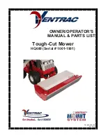 Preview for 1 page of Ventrac Ventrac HQ680 Owner'S And Operator'S Manual