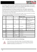 Preview for 16 page of VERDER CARBOLITE GERO CAF G5 Installation, Operation And Maintenance Instructions