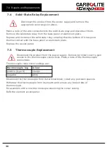 Preview for 30 page of VERDER CARBOLITE GERO CFM 12/2 Installation, Operation And Maintenance Instructions