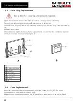 Preview for 24 page of VERDER CARBOLITE GERO CWF 11/13 Installation, Operation And Maintenance Instructions